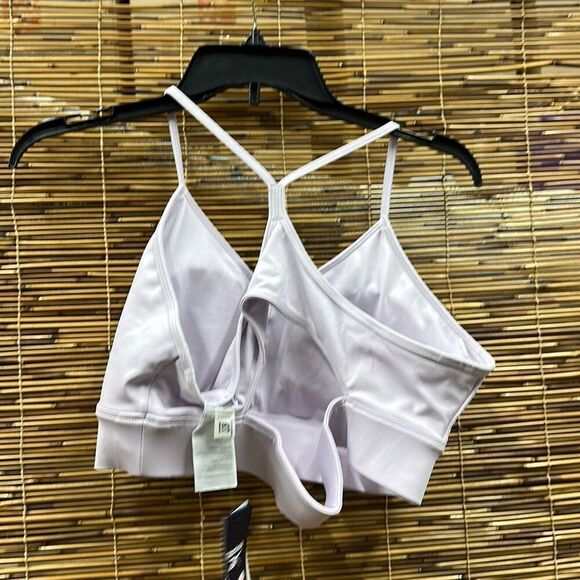 Reebok Women's Tri Back Medium Impact Sports Bra - Quartz Glow Size XL - Picture 3 of 3